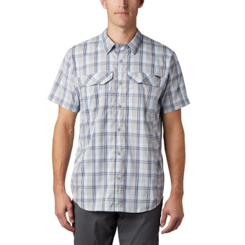 Columbia Muške Košulje - Silver Ridge Lite Plaid Short Sleeve Big Sive | AZYP-94031